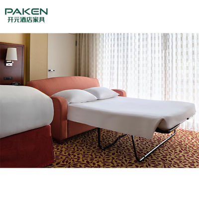 Transformable сюита диван-кровати гостиницы деревянной рамки