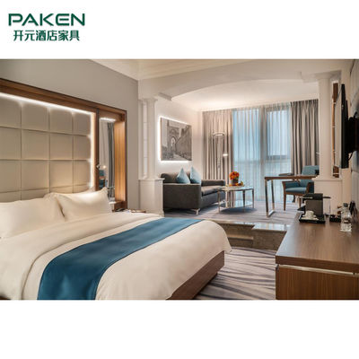 Мебель комнаты прожития гостиницы грецкого ореха современного дизайна деревянная