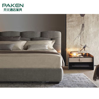 Подгоняйте кровать роскошного дизайна Furniture&amp;Hot спальни мебели виллы современную
