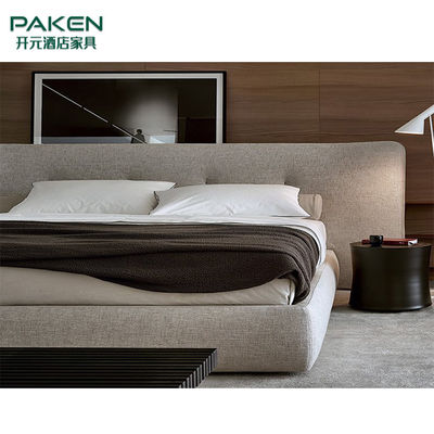 Кровать стиля популярного дизайна сжатая подгонять современную мебель спальни мебели виллы