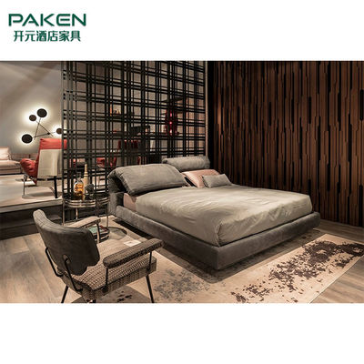 Подгоняйте кровать стиля Furniture&amp;Hottest современной спальни мебели виллы современную
