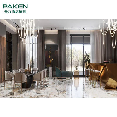 Роскошный и элегантный стиль подгоняет роскошную современную мебель комнаты прожития виллы