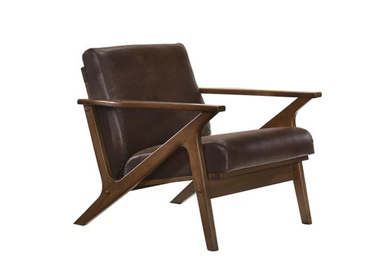 Стиля середины века кресла твердого тела антикварной мебели софа резинового деревянного современного одиночная