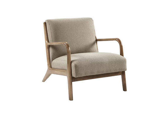 Простой дизайн ослабляя кресло древесины мебели гостиницы одиночной софы античное