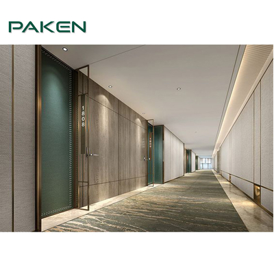 Мебель Paken HQF-006 панелей стены гостиницы пены ISO9001 высокой плотности внутренняя фиксированная